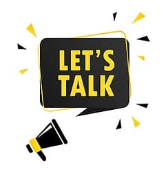 Let's talk